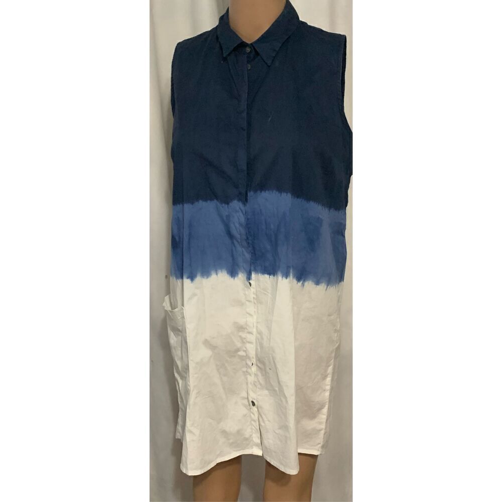 GREAT CONDITION Isle Apparel By Melis Kozan Sleeveless Abstract Maxi Dress TIE D